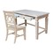 International Concepts Desk, 24 in D X 48 in W X Parawood, Unfinished KOF-72-C47-1 - alternate 6